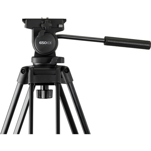 Libec 650EX Tripod System with Mid-Level Spreader (65mm Ball), payload 3kg