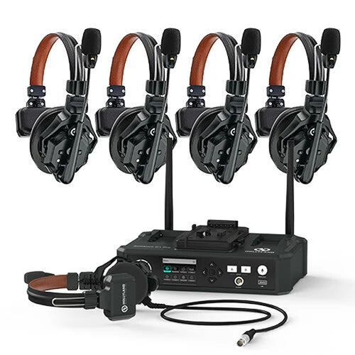 Hollyland Solidcom C1 Pro-5S Full-Duplex ENC Wireless Intercom System with 5 Headsets (1.9 GHz)