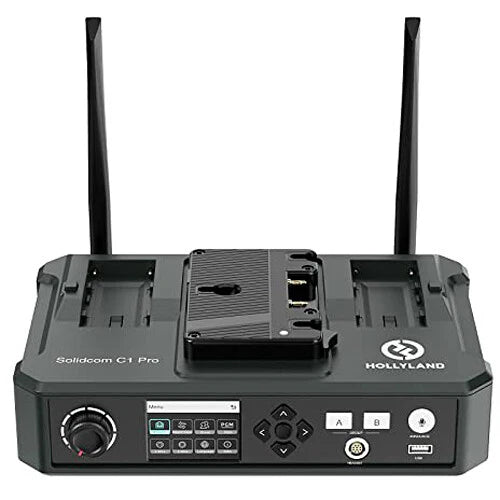 Hollyland Solidcom C1 Pro-5S Full-Duplex ENC Wireless Intercom System with 5 Headsets (1.9 GHz)