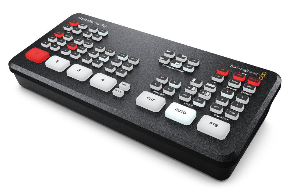 Blackmagic Design ATEM Mini Pro ISO (USB-C cable not included)