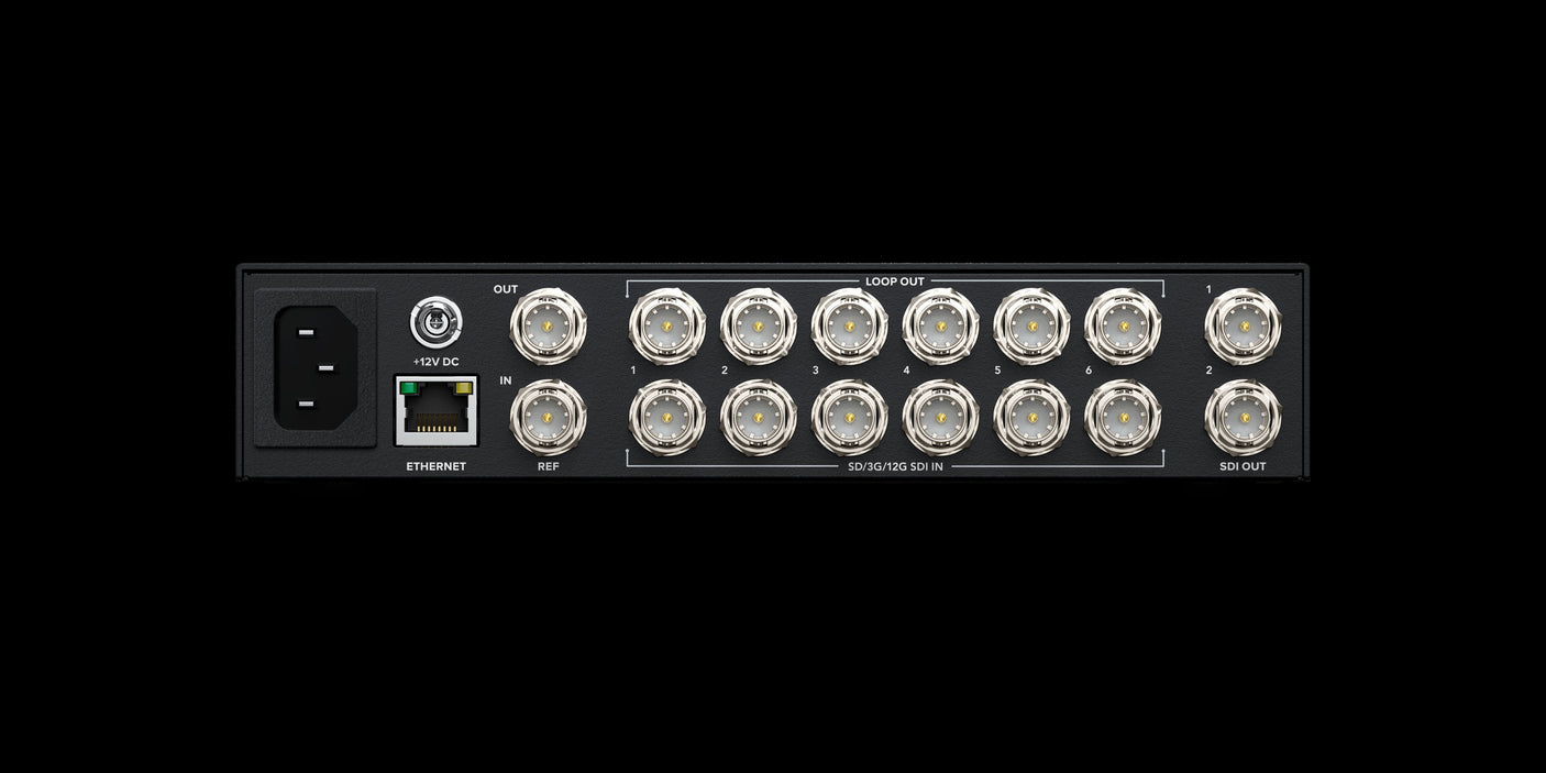 Blackmagic Design Videohub Mini 6x2 12G