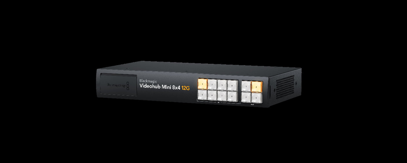 Blackmagic Design Videohub Mini 8x4 12G