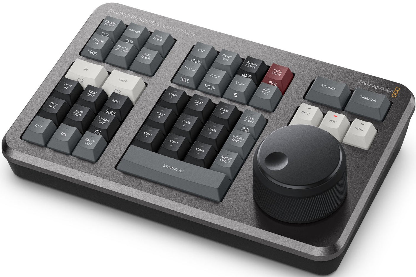 Blackmagic Design DaVinci Resolve Speed Editor including DaVinci Resolve Studio activation code (USB-C cable not included)