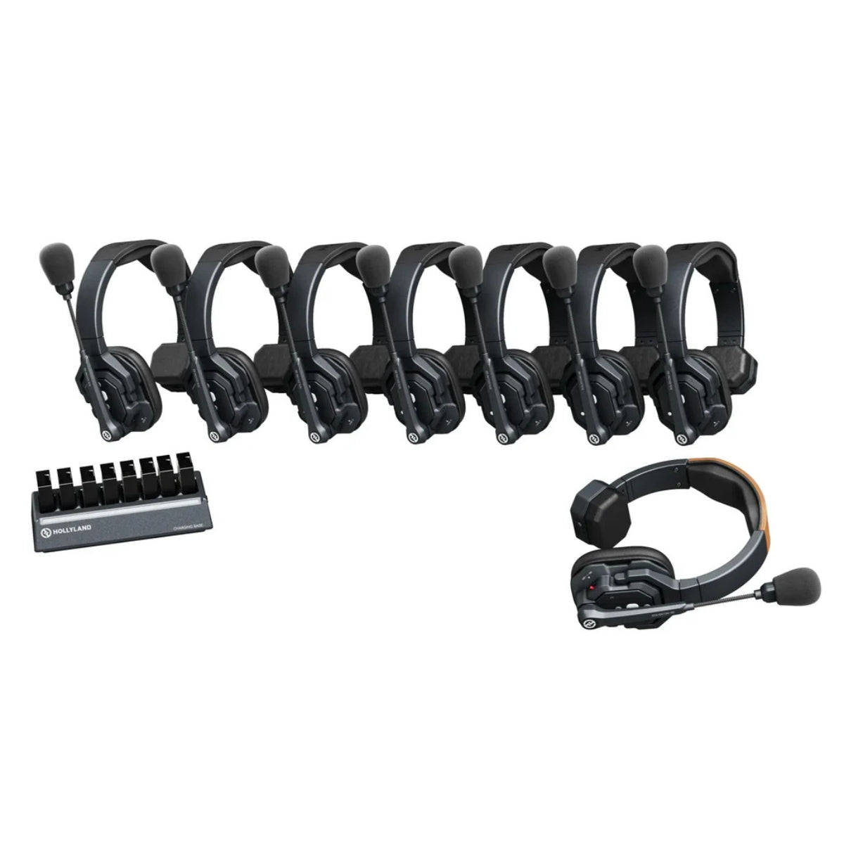 Hollyland Solidcom SE-8S Wireless 8-Person Noise Cancelling Headset Intercom