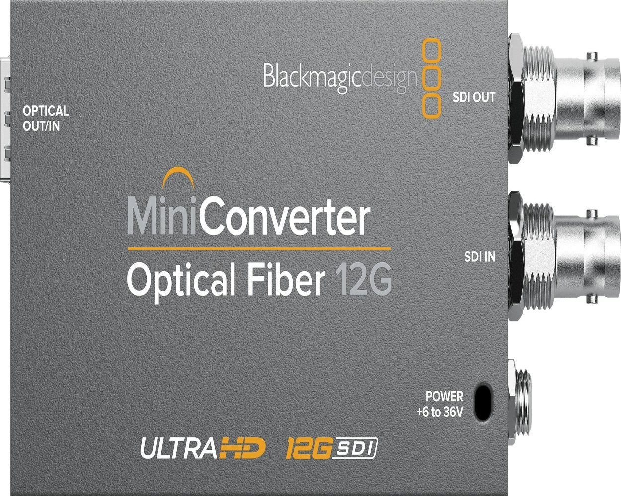 Blackmagic Design Mini Converter Optical Fiber 12G (SFP Optical Module not included)