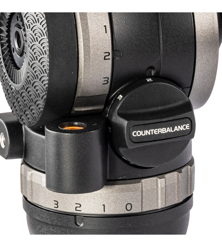 Libec 75mm ball and flat base video head, Long Plate S included, payload 10kg