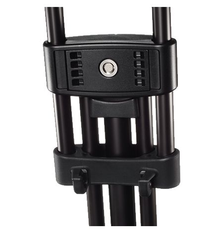 Libec LX10 Two-Stage Aluminum Tripod System and H65B Head and Ground-Level Spreader & padded bag