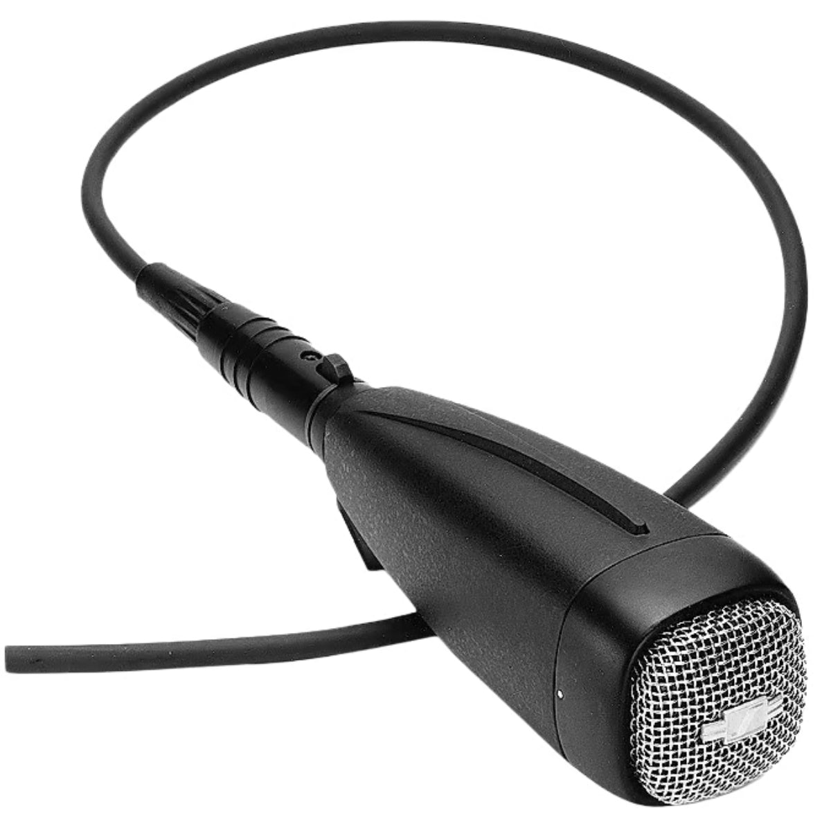 Sennheiser MD 21-U ENG microphone, dynamic, omnidirectional, 3 pin XLR-M, 3/8 tripod thread, black