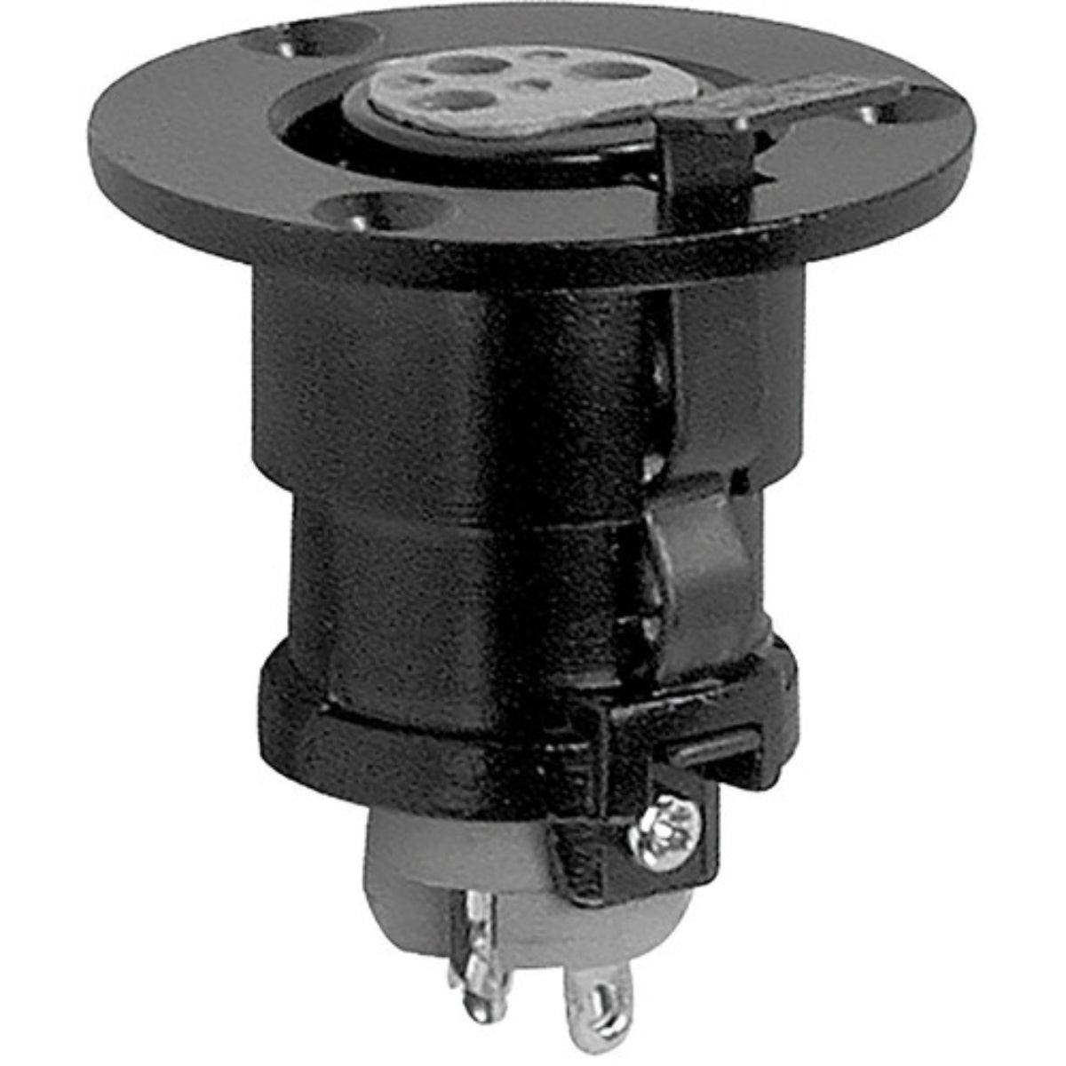 Sennheiser MZT 30 L Table Installation Socket, Black, XLR-5, Microphone Connector