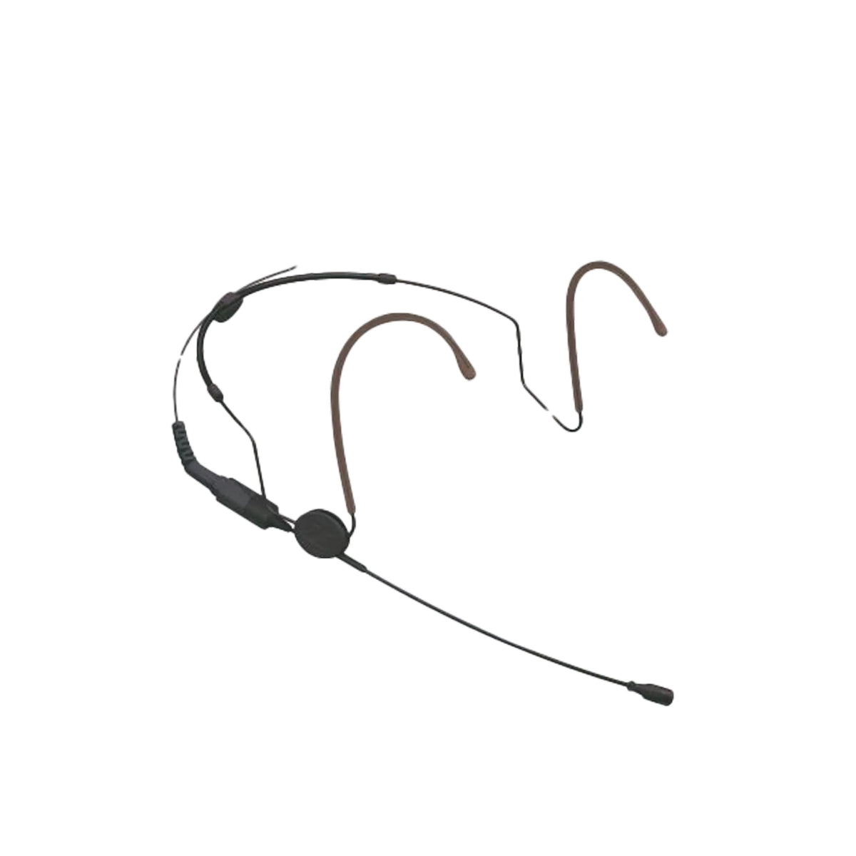 Sennheiser HSP 2 Omni-directional Condenser Neckmount Microphone, Size L, 1.6m, Charcoal Grey