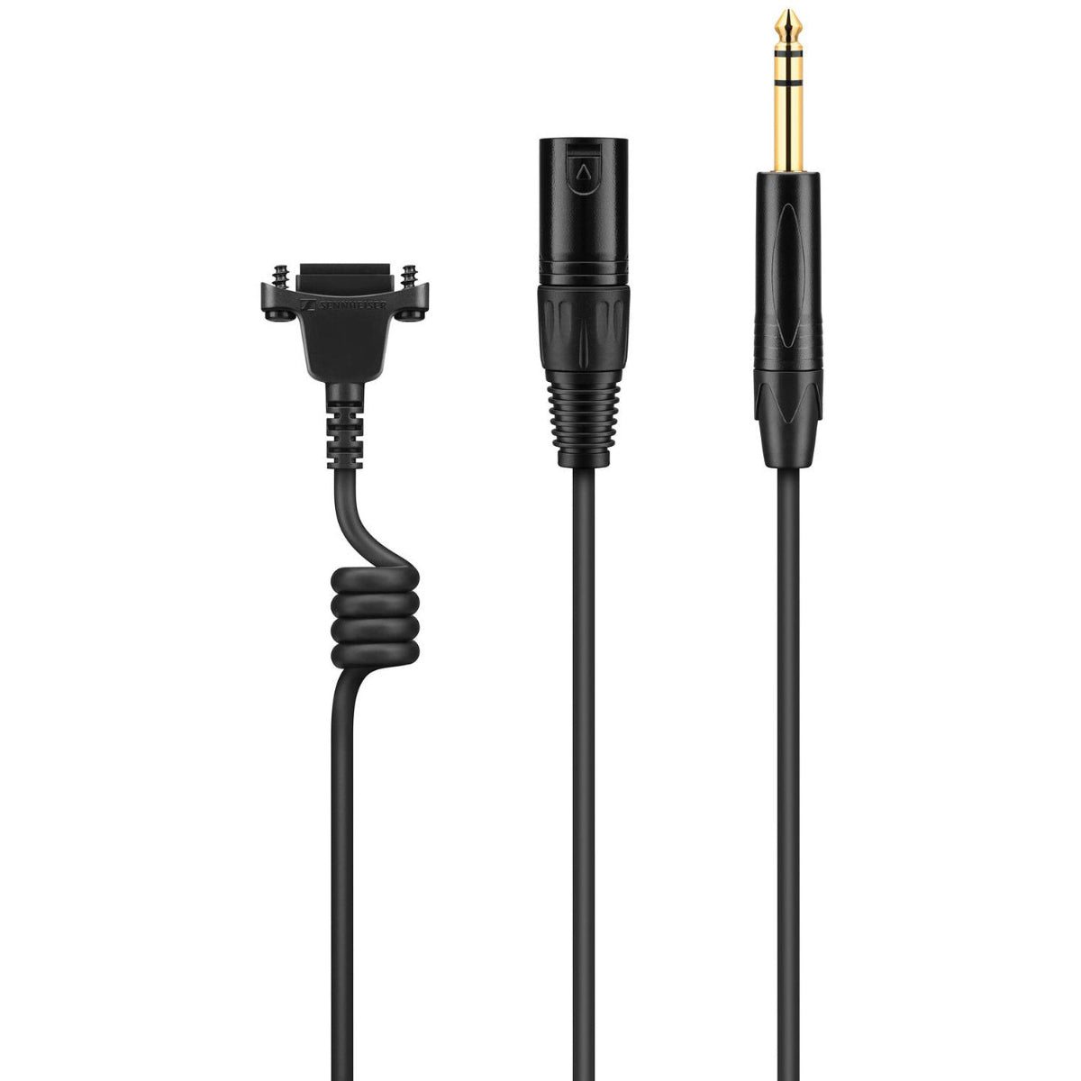 Sennheiser Headset Cable X3K1, Copper Cable for Broadcast Boomsets, 2m,XLR-3 Connector, 6.3mm Jack Plug