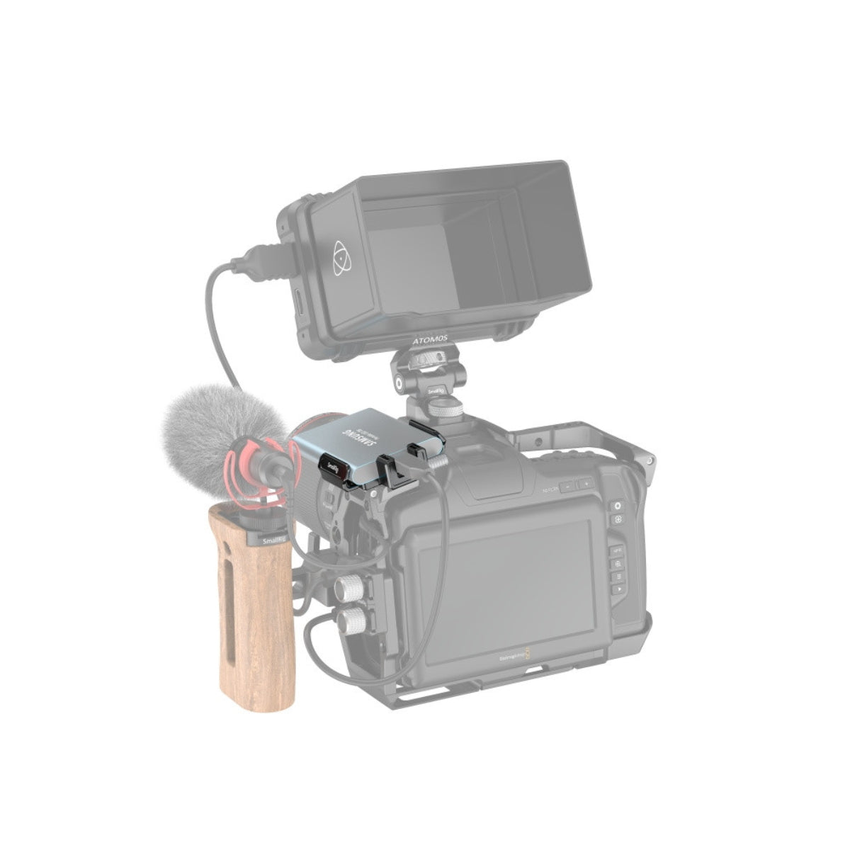 #SmallRig T5 / T7 SSD Clamp for BMPCC 6K Pro 3272