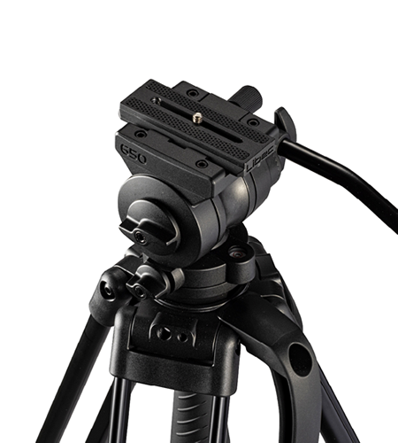 Libec 65mm ball video head / Tripod / Carrying case, payload 3kg