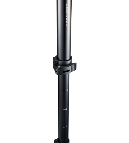 Libec Professional video monopod for free-stand operations with padded bag, payload 8kg