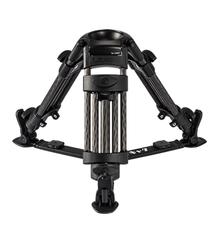Libec 100mm professional baby tripod, carbon fiber 2-stage legs