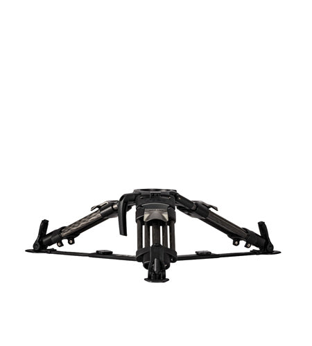 Libec 75mm / 100mm bowl baby tripod with Quick Locks, AD-75 and floor spreader included, carbon fiber, 2-stage