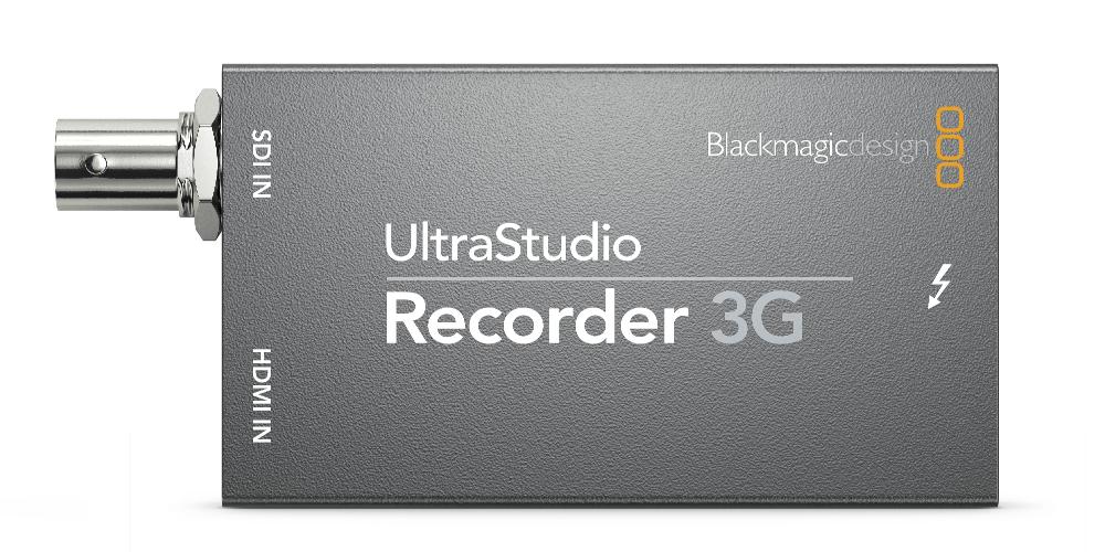 Blackmagic Design UltraStudio Recorder 3G (USB-C cable not included)