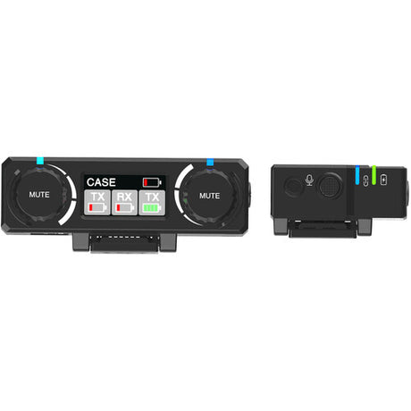 #Hollyland LARK 150 SOLO Compact Digital Wireless Microphone System - 1x Transmitter, 1x Receiver, 1x Lav Mic (2.4 GHz) Black