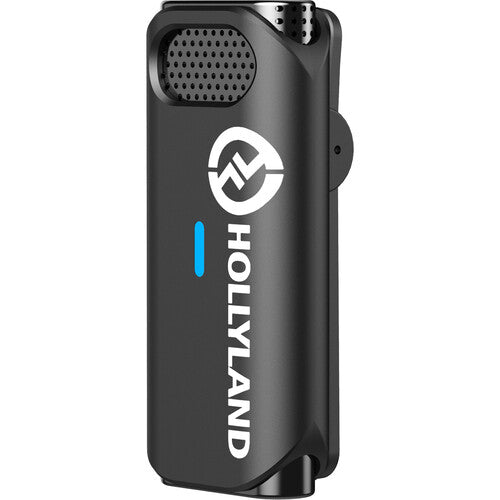 #Hollyland LARK C1 DUO 2-Person Wireless Microphone System with USB-C for Mobile Devices, 2x Transmitters, 1x Receiver (2.4 GHz) Black