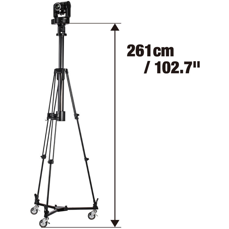 Libec Electric pedestal with Floor Spreader for PTZ cameras