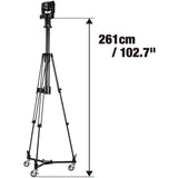 Libec Electric pedestal with Floor Spreader for PTZ cameras