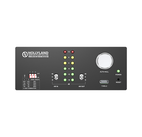 Hollyland Cascade 2/4 Wire Converter. Bi-directional Convertion Front side