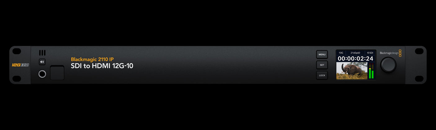 Blackmagic Design 2110 IP SDI to HDMI 12G-10