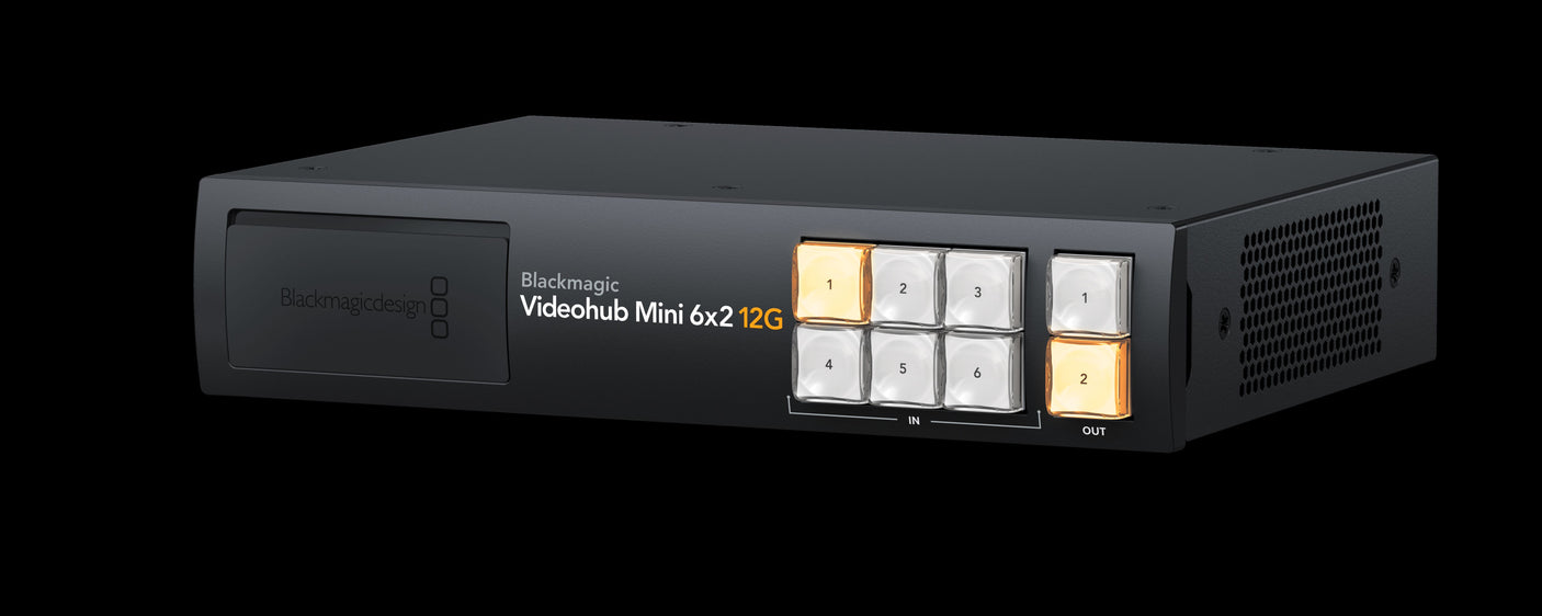 Blackmagic Design Videohub Mini 6x2 12G