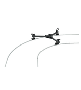 Libec 90 degrees curved rail with carrying case