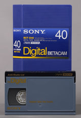 Sony BCT-D40 Digital BETACAM 40min tape