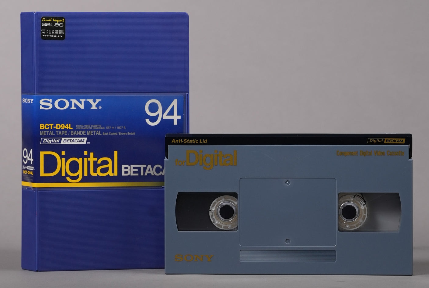 Sony BCT-D94L Digital BETACAM 94min tape