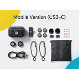 Hollyland LARK M2 DUO Wireless Lavalier Microphone with USB-C Plug (2.4 GHz) Shine Charcoal