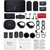 Hollyland LARK MAX 2 Clip-On Wireless Microphone Transmitter (Space Gray, 2.4 GHz)