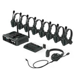 Hollyland Solidcom C1-HUB8S Full-Duplex Wireless DECT Intercom System with 9 Headsets and HUB Base (1.9 GHz)
