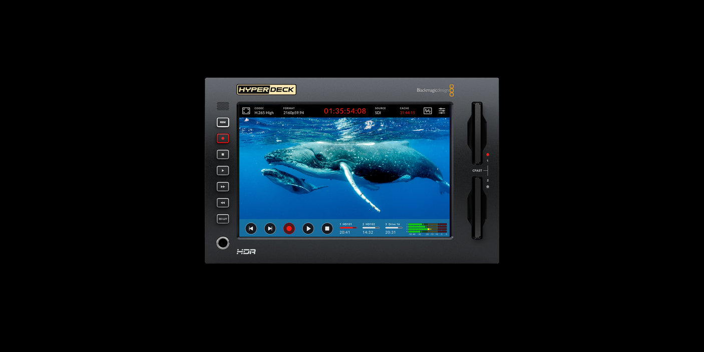 Blackmagic Design HyperDeck Extreme 4K HDR [PROMO]