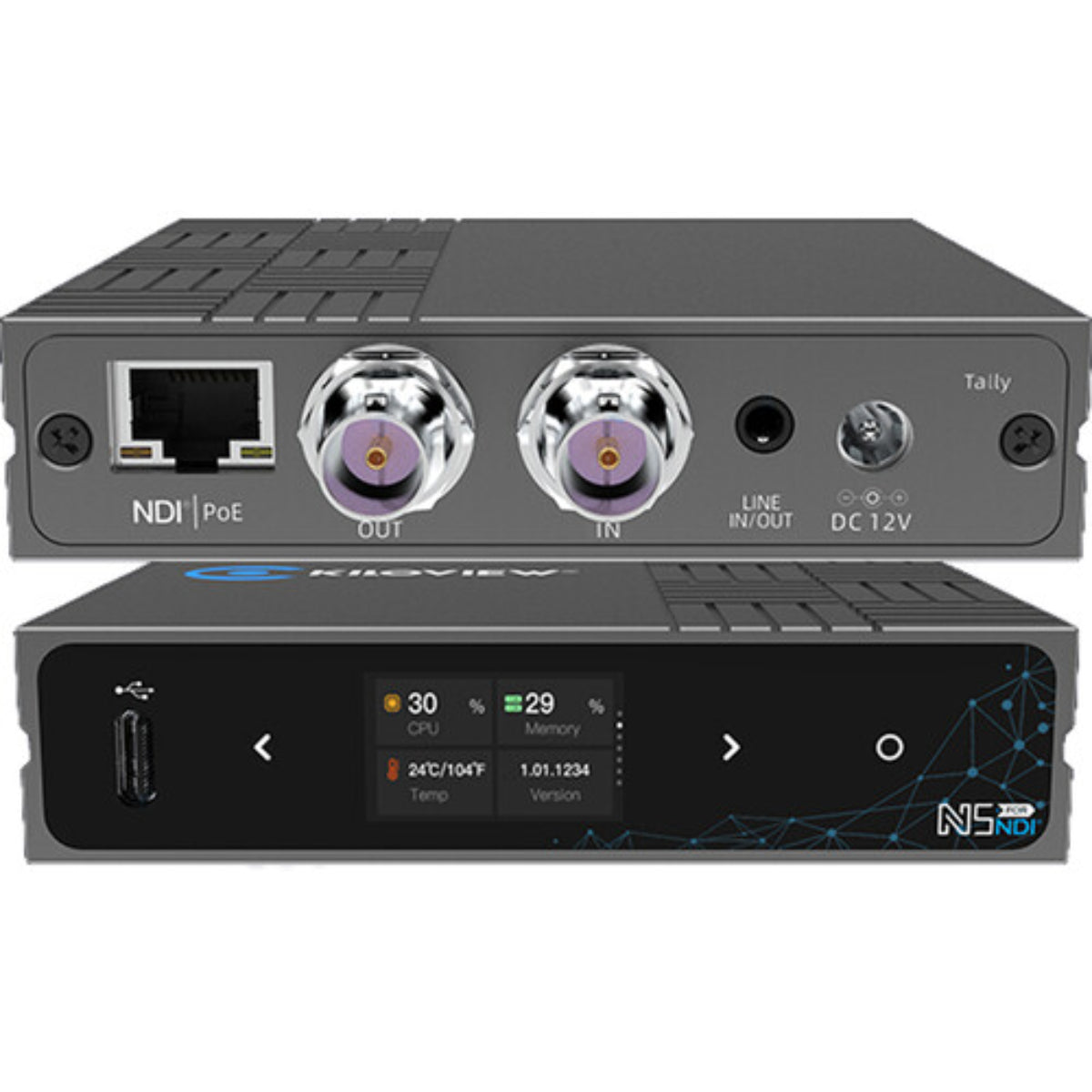 Kiloview N5 3G-SDI to NDI &amp; NDI HX 2/3 Bidirectional Converter