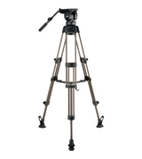 Libec LX10 M Two-Stage Aluminum Tripod System and H65B Head and Mid-Level Spreader &amp; padded bag