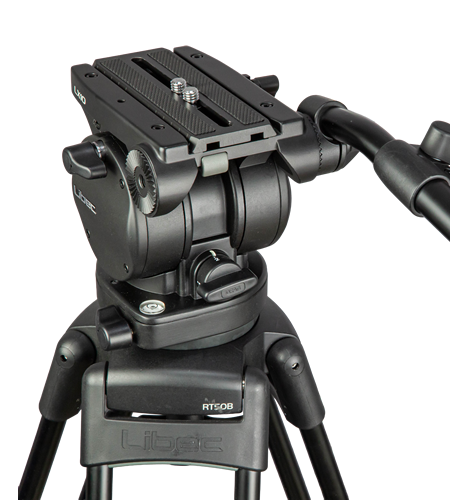 Libec Video tripod system: LX10 Head / QL60B / BR-6B / FP-2B / RC-50