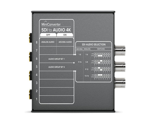 Blackmagic Design Mini Converter SDI to Audio 4K