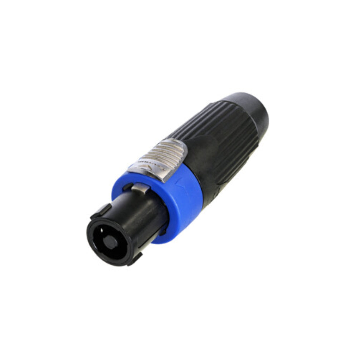 Neutrik speakON, splashproof IP54 , 4-pole , metal-, Soldering-female connector, silver plated contact(s), straight, max. 6 mm_, black