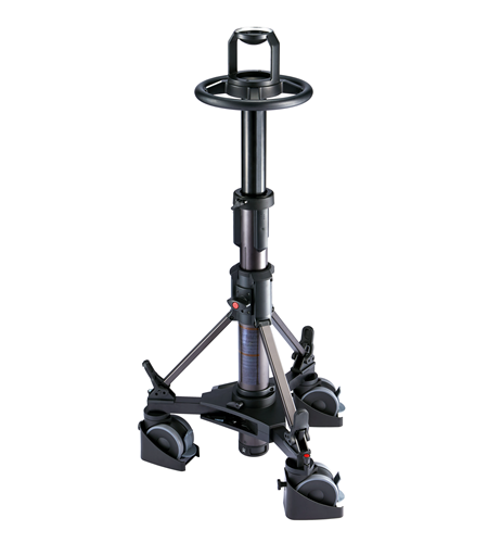 Libec 100mm bowl pedestal with DL-10RB Compact for studio use, payload 30kg