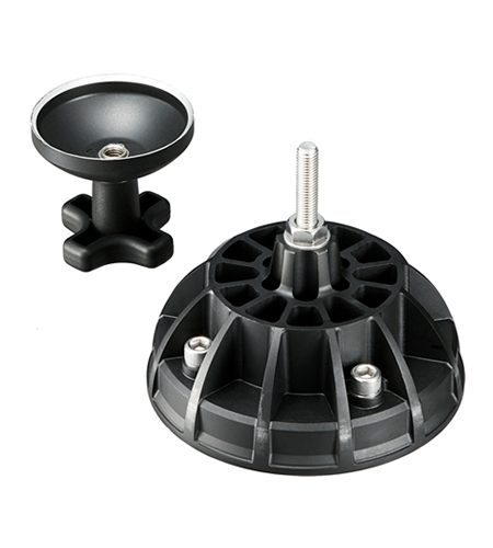 Libec Flat base video head with 150mm bowl adapter and 2 PH-15B, payload 30kg