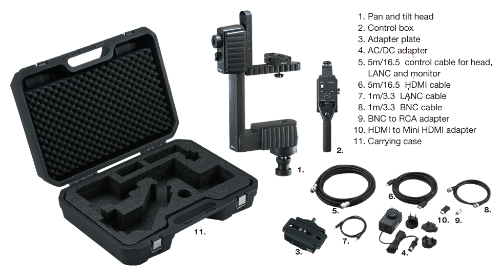 Libec Remote head for handheld cameras