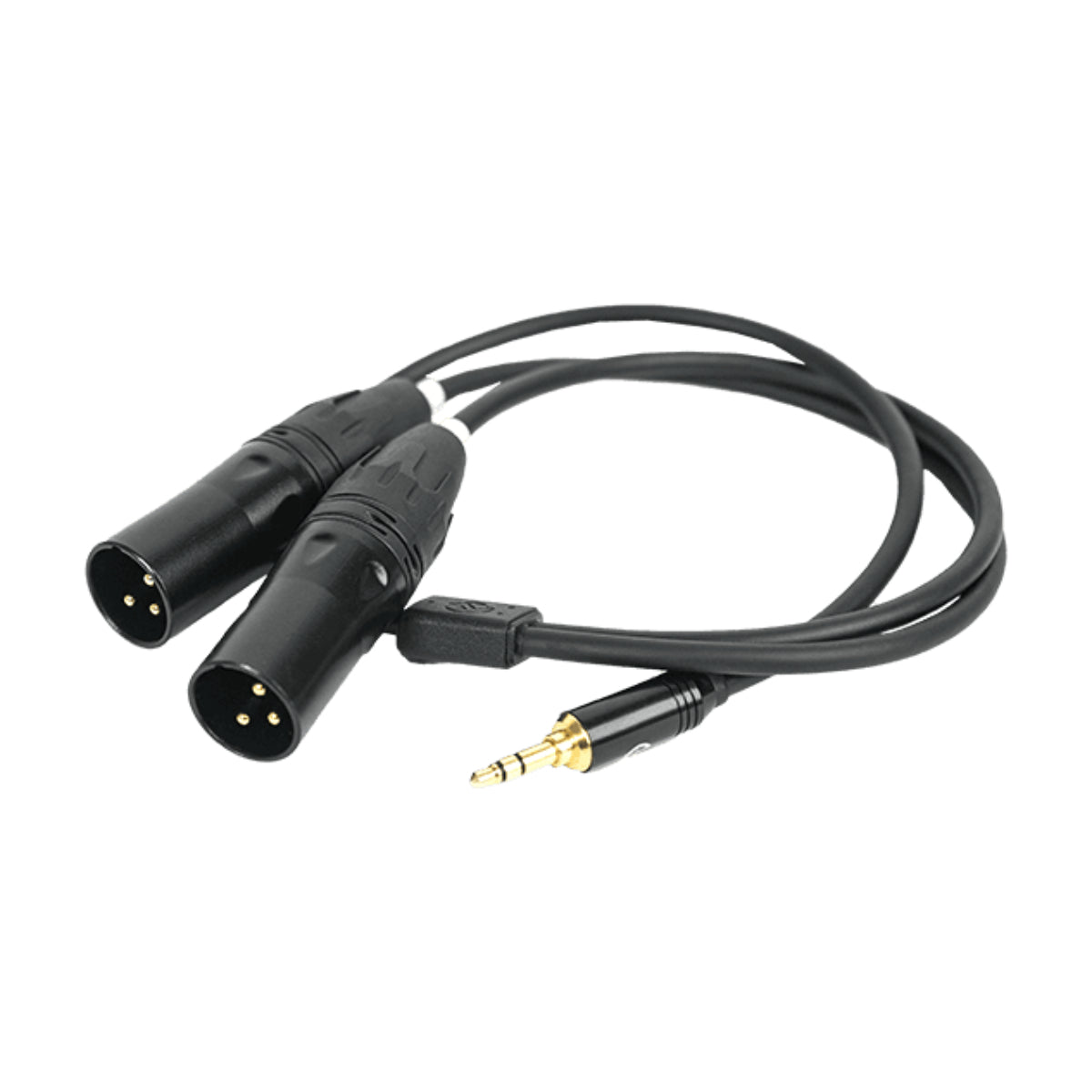 Hollyland Spares - 3.5mm to Dual XLR Audio Cable (for Wireless Microphone Series)