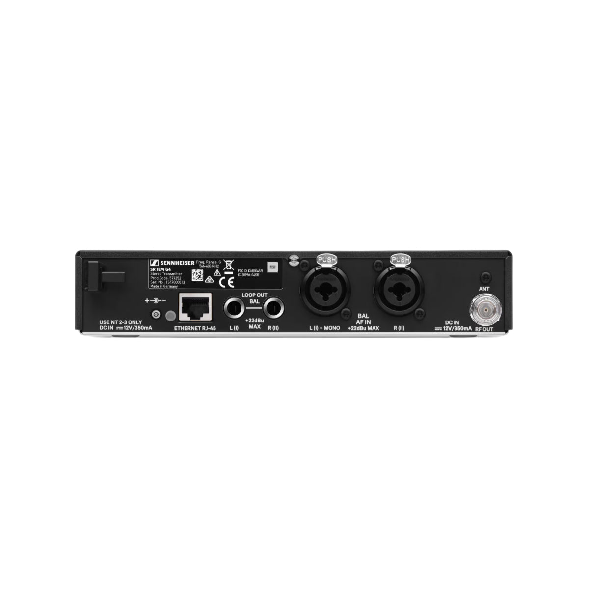 Sennheiser SR IEM G4-C Monitor Transmitter, Evolution Wireless G4, 734-776MHz