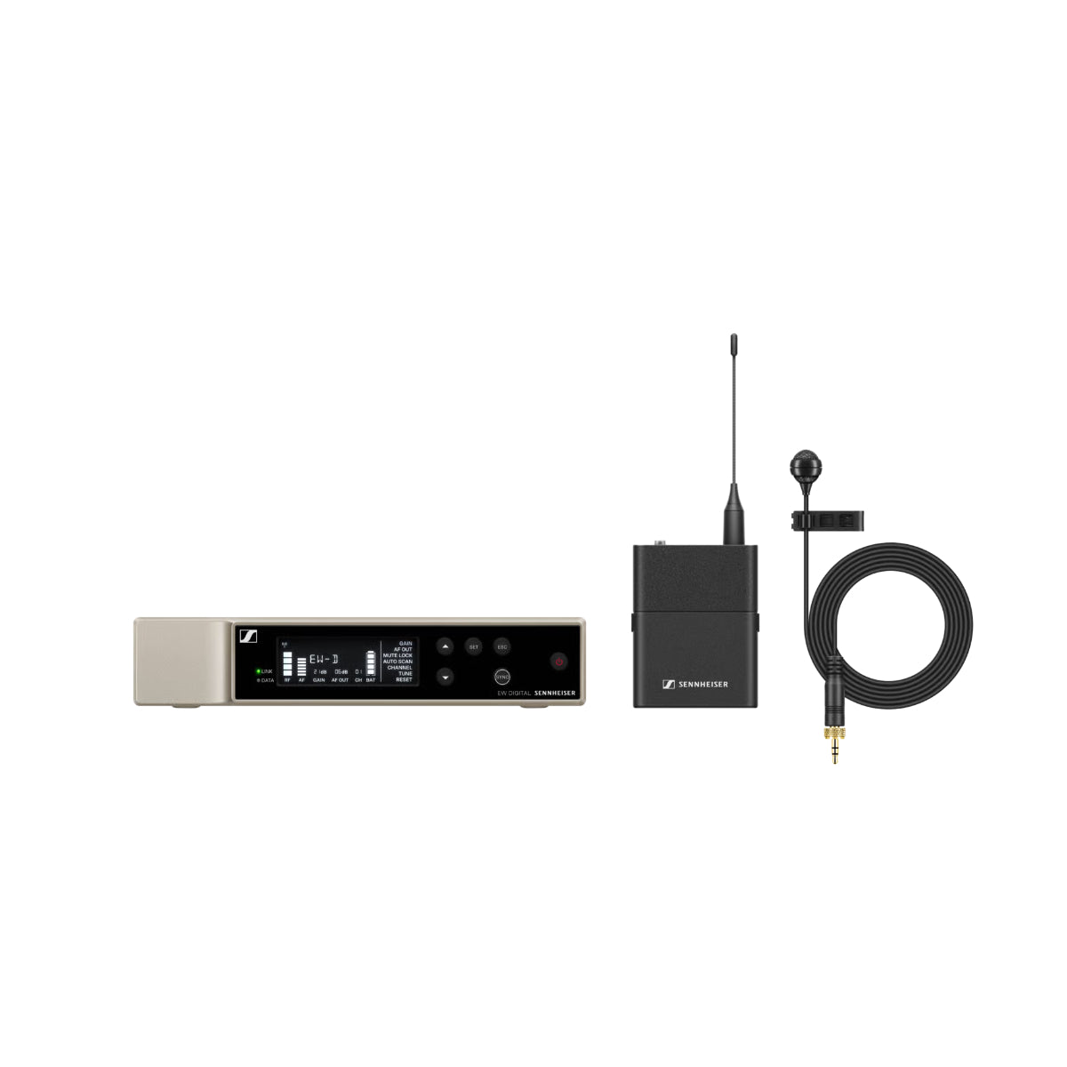 Sennheiser EW-D ME4 SET (S1-7), Receiver, Bodypack Transmitter, ME 4 Lapel, 606.2-662MHz