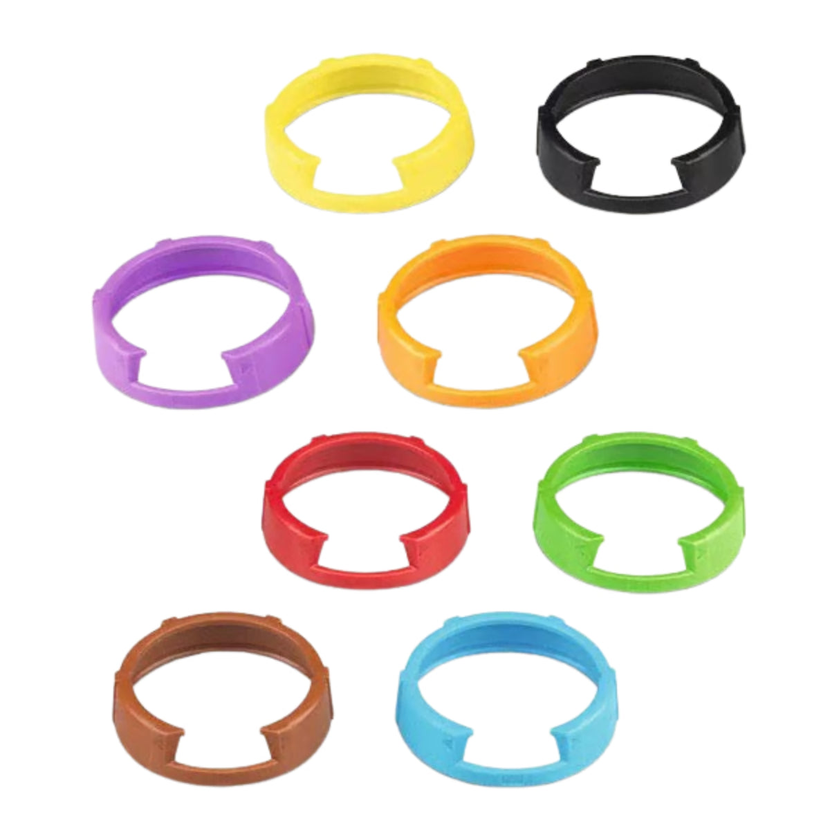 Sennheiser KEN2 Label rings for hand transmitter of ew G3, ew G4 and SKM 2000 kit with 8 colors