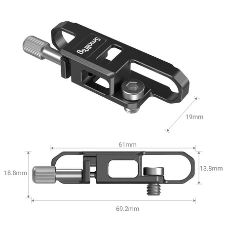 #SmallRig Samsung T5 SSD Mounting Clamp for BMPCC 6K Pro Cage 3300