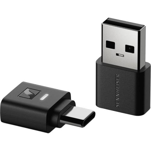 Sennheiser BTD 700 Bluetooth USB Dongle, With USB-C Adapter