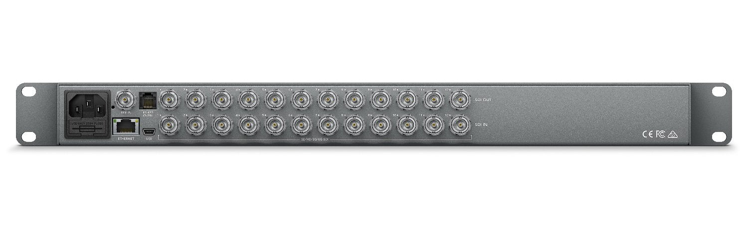 分配器・切替器 Blackmagicdesign Smart Videohub 12x12 Blackmagic Design Smart Videohub CleanSwitch 12 x